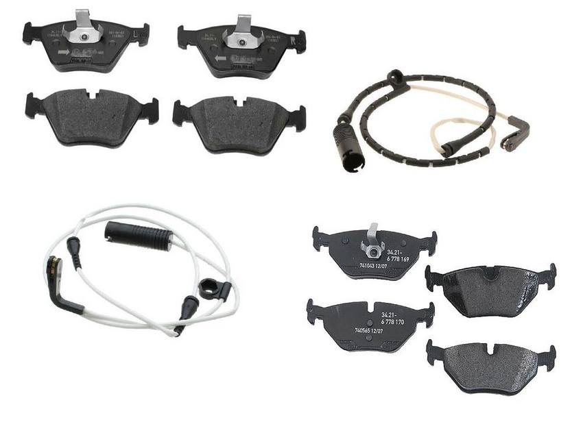 BMW Disc Brakes Kit - Pads Front and Rear